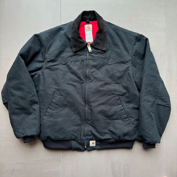 カーハート サンタフェジャケット carhartt 黒 Lサイズ USA製 00s
