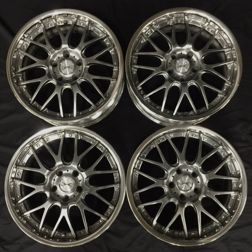 中古アルミ18X8.0　PCD112　ウェッズマーヴェリック　ベンツ、アウディ等 中古アルミ18X8.0PCD112ウェッズマーヴェリックベンツ、アウディ等