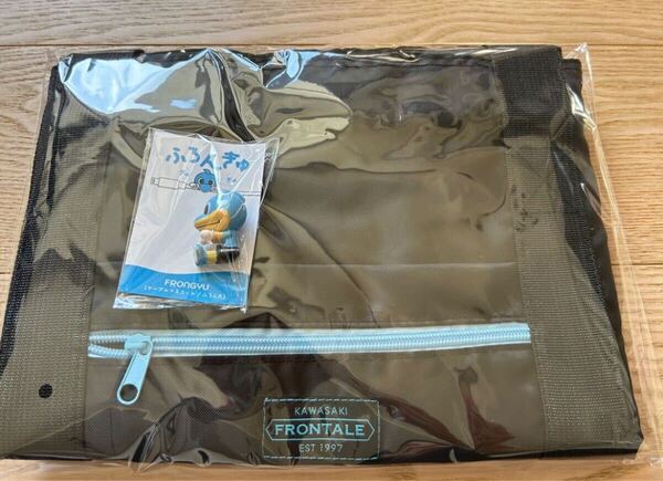 匿名配送送料無料★川崎フロンターレ 後援会特典 バッグ&マスコット ★新品未開封 Jリーグ サッカー Bag 旅行にも ふろんぎゅ