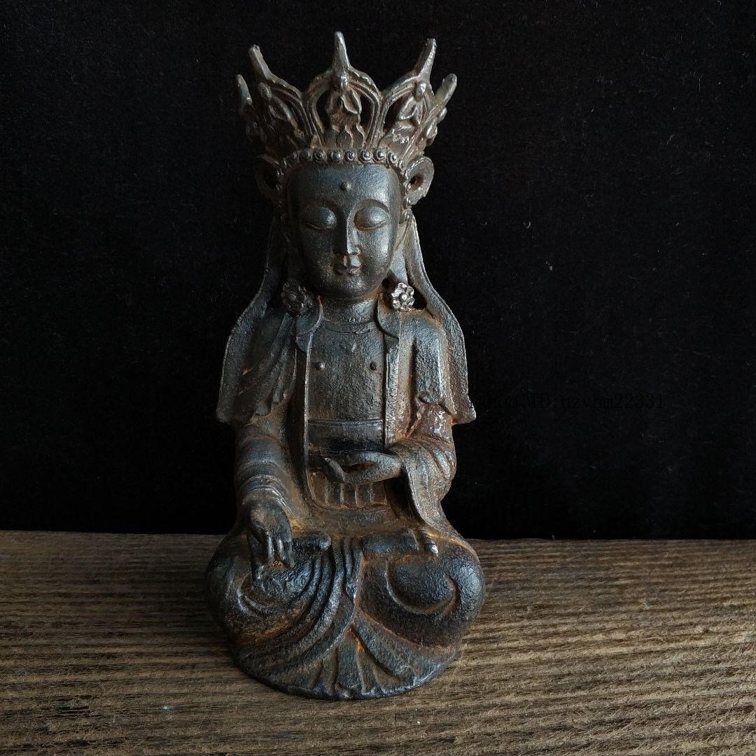 鉄器 仏像 円宝弥勒仏 装飾品 工芸品 美術品 置物 鉄器 仏像 円宝弥勒仏 装飾品 工芸品 美術品 置物
