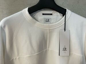 新品 超レアジップデザイン ガーメントダイ 新品 C.P.COMPANY シーピーカンパニー Brushed Fleeceスウェット 一点のみ