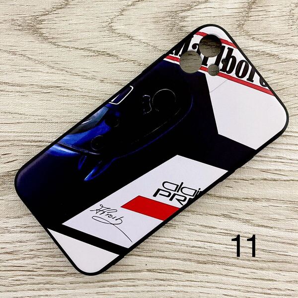 アラン・プロスト ヘルメット デザイン iPhone 11 ケース F1 マクラーレン ホンダ フェラーリ ウィリアムズ ルノー フランス スマホ