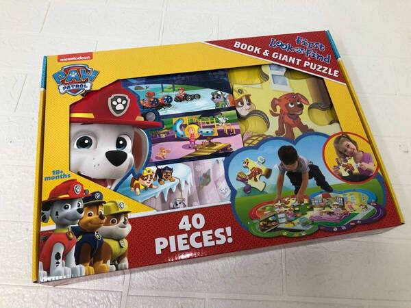 展示品!PAW PATROL パウパトロール パズルセット 知育玩具 子ども