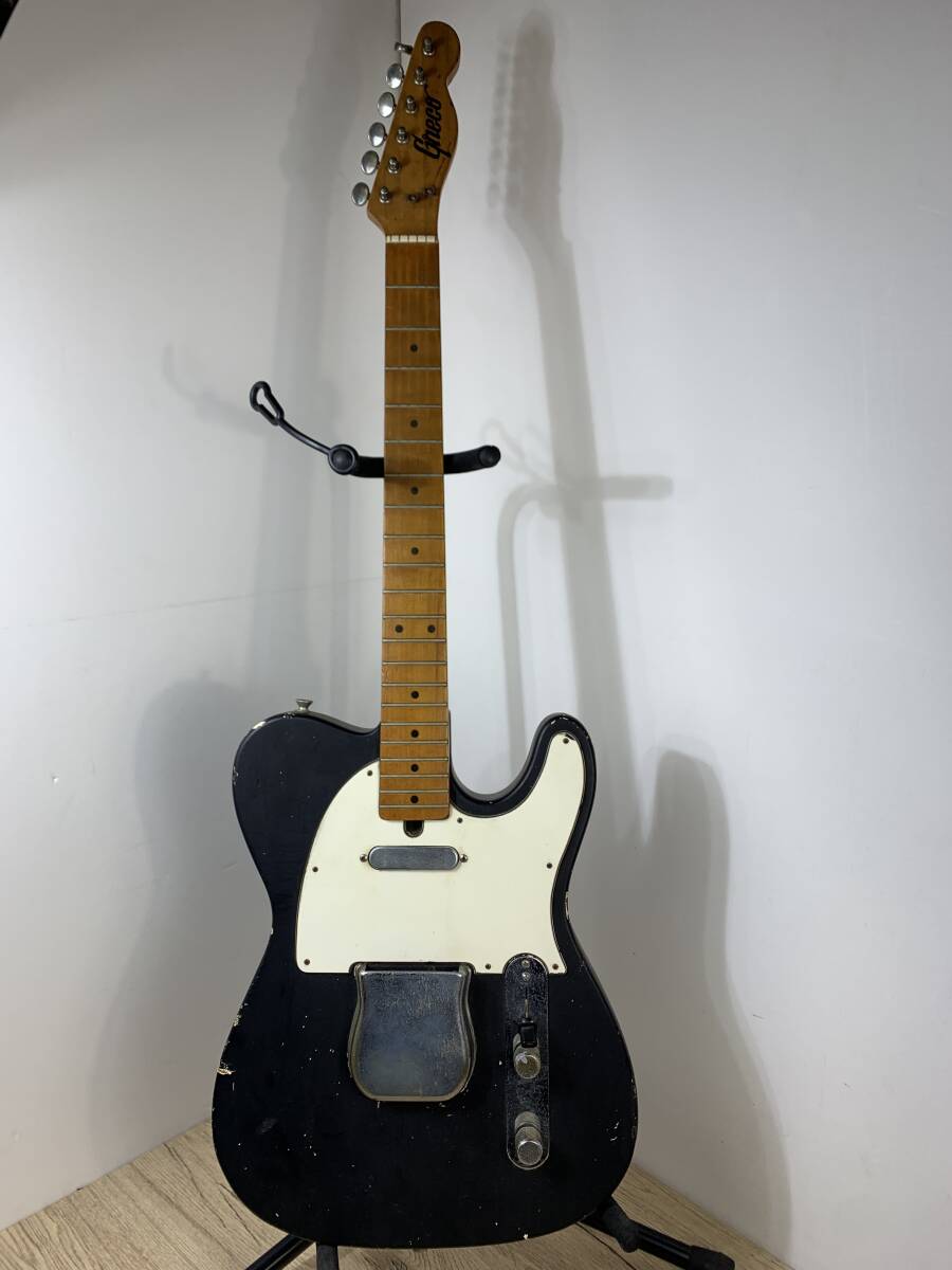 【ビンテージ】Greco TE350 75年製 テレキャスター ブラック Yahoo!オークション -「(テレキャス telecaster テレキャスター