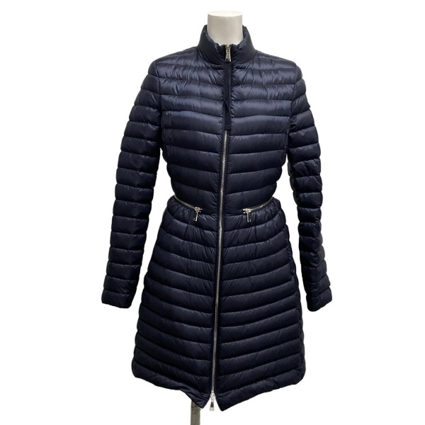 美品　モンクレール　ダウンコート ネイビー　ジャケット　XS 00 レディース モンクレール レディース ダウン MONCLER ブランド ダウン