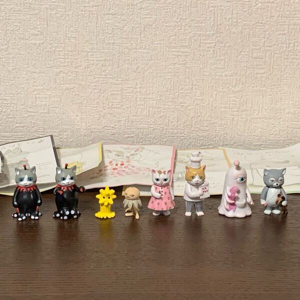 ヒグチユウコ フィギュアマスコット コンプリート ボリス雑貨店 新品 カプセルトイ