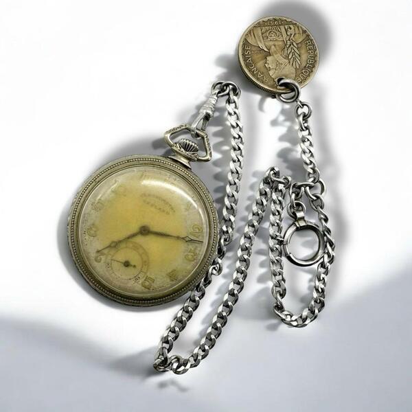 稼働 SEELAND 懐中時計 手巻き クロノメーター ヴィンテージ シーランド chronometer 時計 スモールセコンド スモセコ 2651
