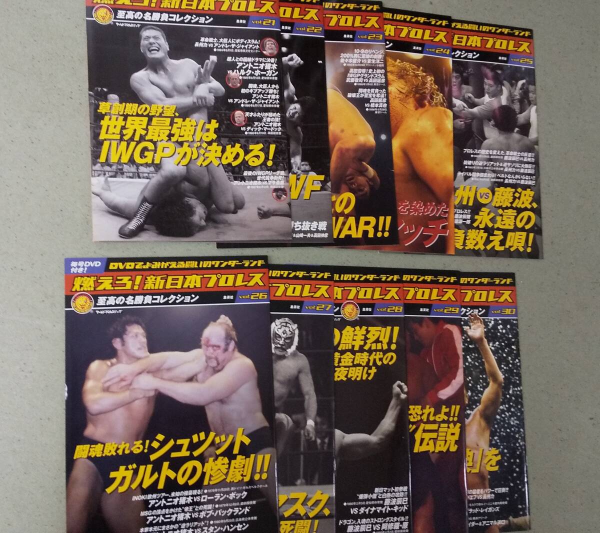 Yahoo!オークション -「燃えろ新日本プロレス 10」の落札相場 Yahoo!オークション -「燃えろ新日本プロレス 10」の落札相場