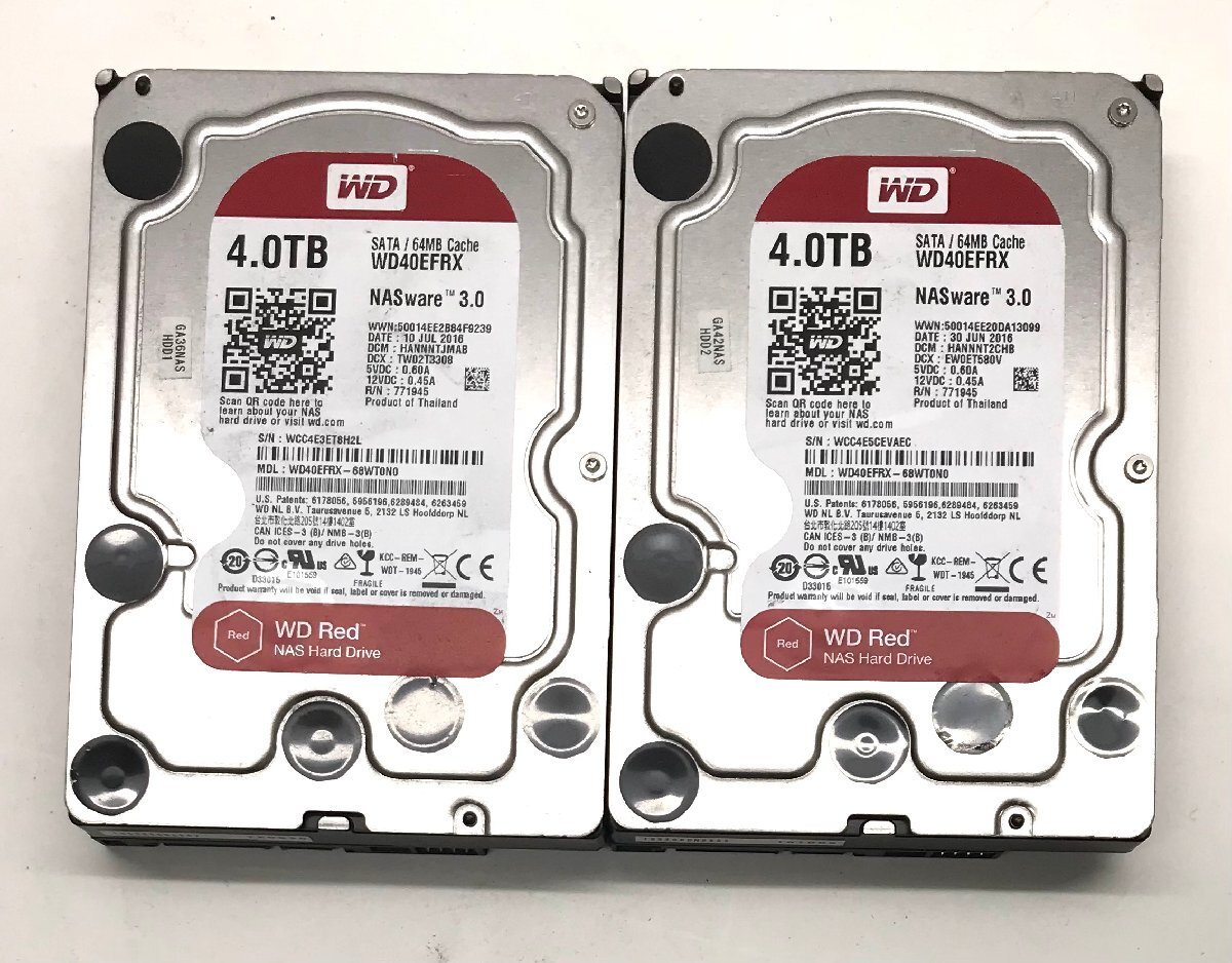 Yahoo!オークション -「wd40efrx」(ハードディスク) (周辺機器 Yahoo!オークション -「wd40efrx」(ハードディスク) (周辺機器