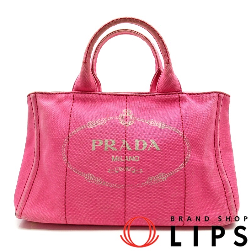 PRADA☆カナパ☆トートバッグ☆薄ピンク☆プラダ☆中古 2025年最新】Yahoo!オークション -プラダ カナパ ピンクの中古品