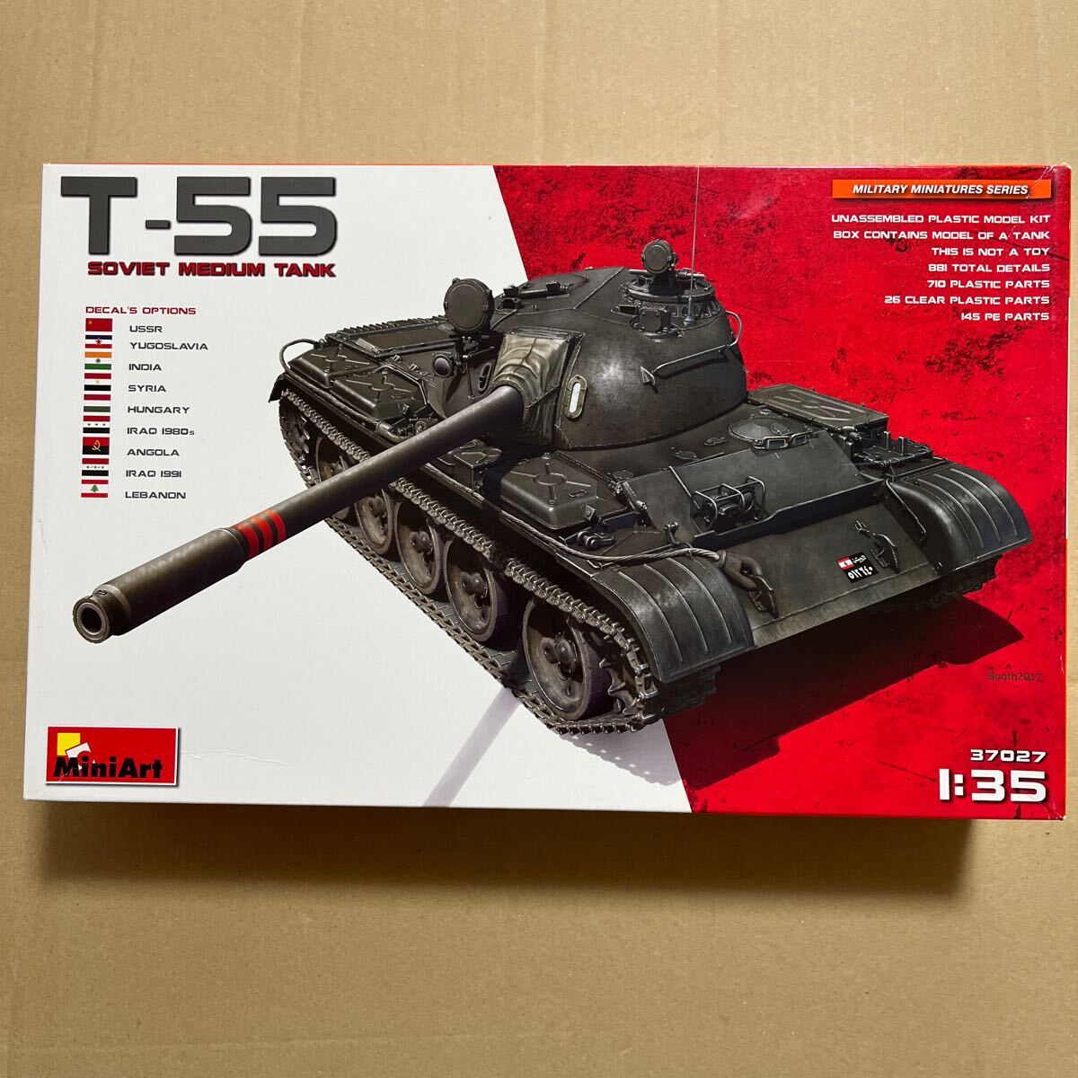 Yahoo!オークション -「t55」(戦車、軍用車両) (プラモデル)の