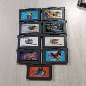 ◯GBA バトルネットワーク ロックマンエグゼ 等9本! レターパックライト FC8本まで GB30本まで GBA30本以上同梱可◯