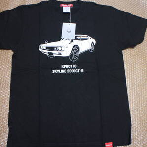 日産 NISSAN 純正用品 スカイライン GT-R Tシャツ KPGC110 ケンメリ ブラック コットン100% 新品 Sサイズ