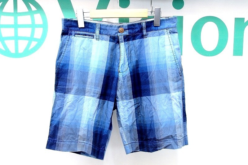 S*トミーヒルフィガー TOMMY HILFIGER チェック柄 ハーフパンツ 