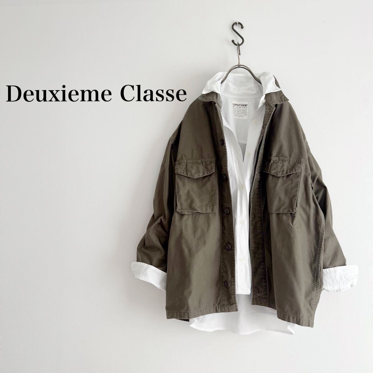 Deuxieme Classe ミリタリージャケット Yahoo!オークション -「deuxieme classe ミリタリー