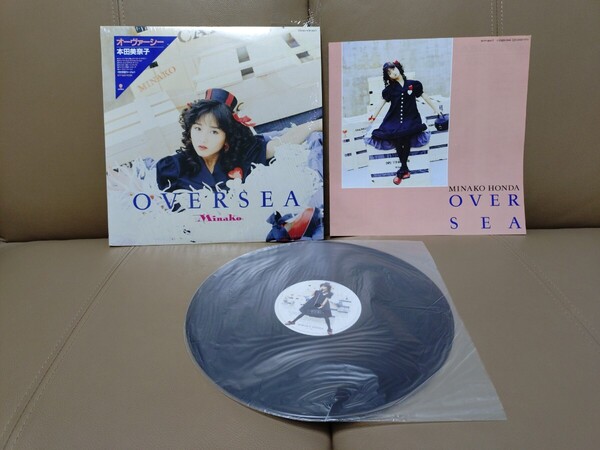 ★本田美奈子★Minako Honda★OVERSEA★ オーヴァーシー★シュリンク残★中古LP