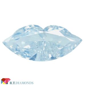 FANCY WHITE 0.55ct/LIPS/RT3098/GIA