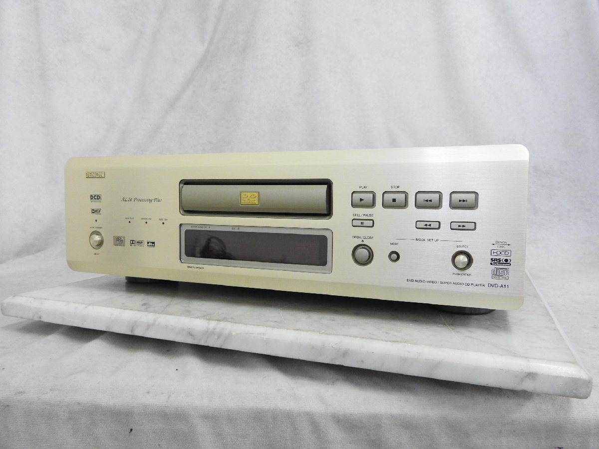 DENON デノン DVD-A11 リモコン付 ユニバーサルプレーヤー Yahoo!オークション -「denon dvd-a11」の落札相場・落札価格