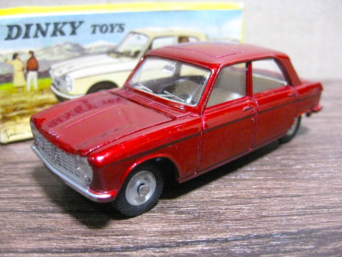 ディンキー dinky プジョー ビンテージ ミニカー ディンキー