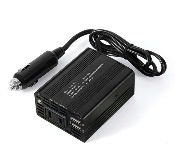 シガーソケット 車 充電器 巻き取り式充電ケーブル Type-C100W