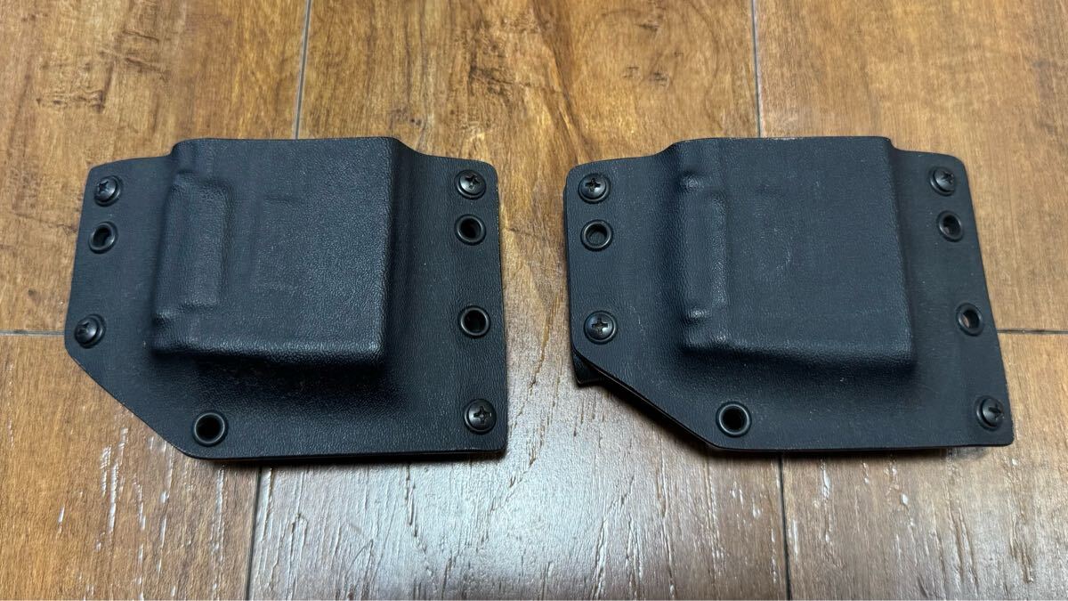 12121928 米軍放出品 EAGLE社製 MOLLE ダブル9mmカイデックス