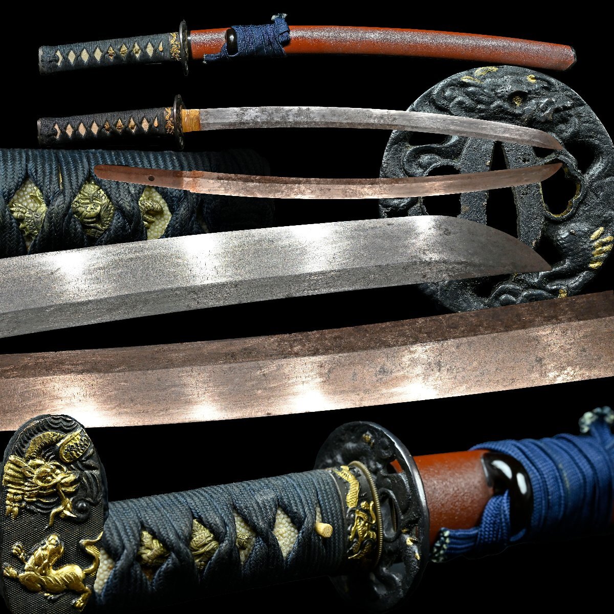 Yahoo!オークション -「目貫 龍」(脇差、短刀) (日本刀、刀剣)の Yahoo!オークション -「目貫 龍」(脇差、短刀) (日本刀、刀剣)の