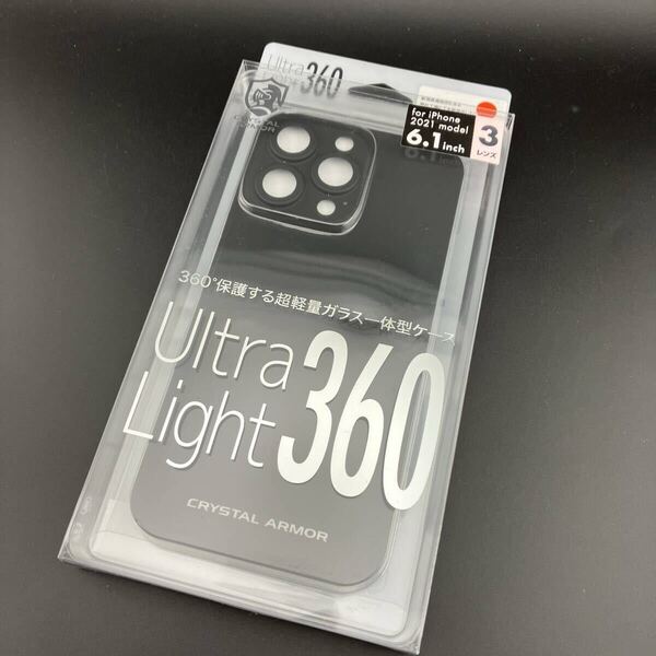 【新品】スマホケース 6.1inch 3レンズ 360° 指紋防止 9H以上 iPhone13 Pro MAX