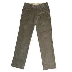 MADE IN ROMANIA製 ARMANI COLLEZIONI ヘリンボーン柄ベロアスラックス ブラウン 48サイズ アルマーニ コレツィオーニ ルーマニア製