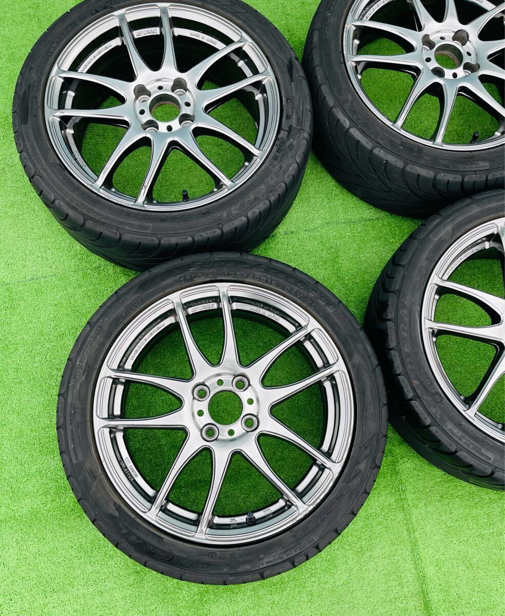 きなこ様送料込　WORK エモーション PCD100 215/45R17 2025年最新】Yahoo!オークション -work emotion pcd100の中古品