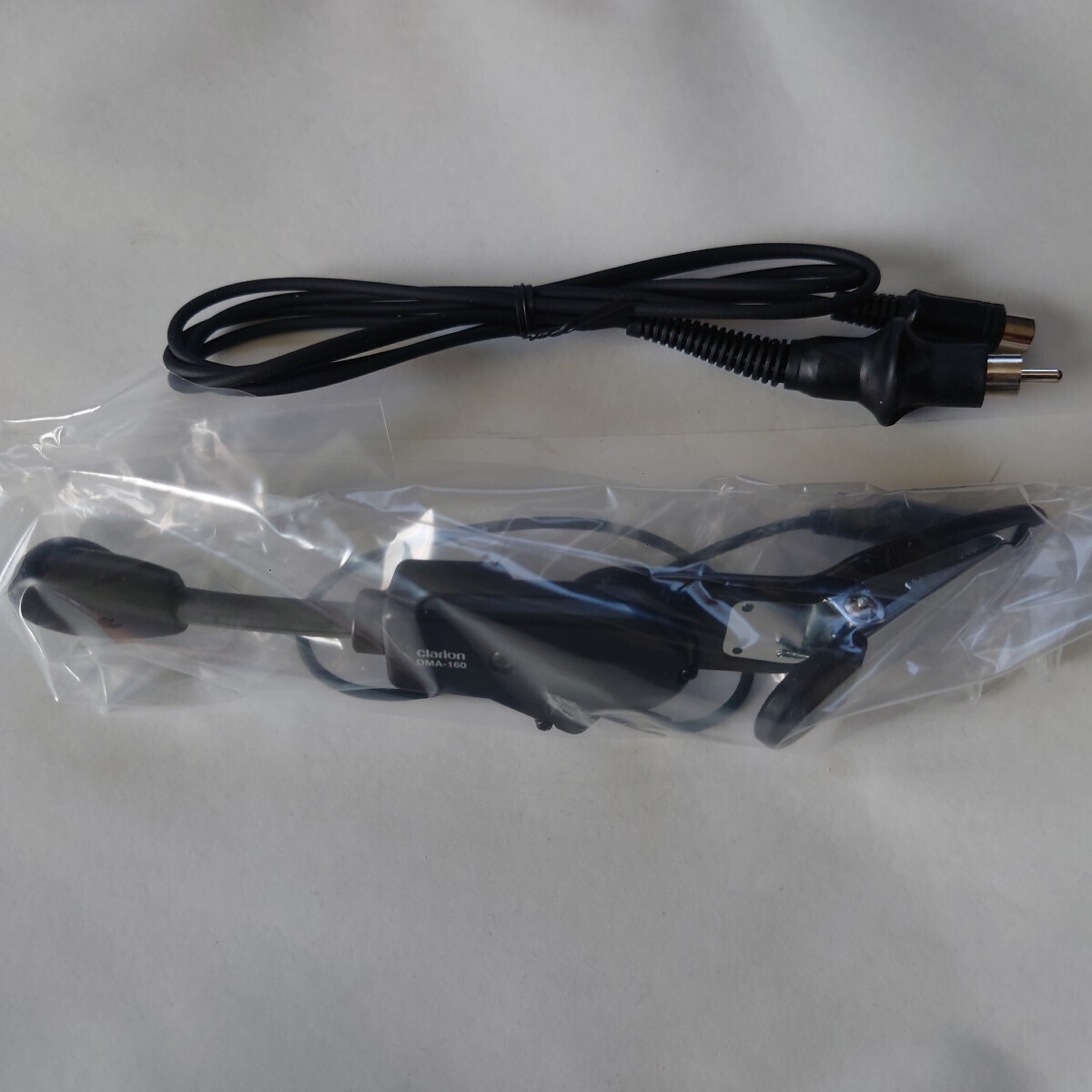 少量入荷】クラリオン製白バイ用マイクDMA-160-200新品即決！