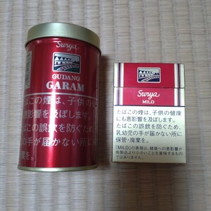 たばこ 空缶空箱 グダン ガラム スーリヤ 缶 マイルド GUDANG GARAM Surya CAN MILD
