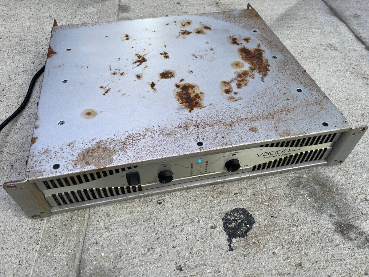 通電確認済み 現状渡し アメリカン オーディオ V2000 mk2 パワー