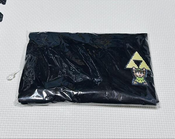 ゼルダの伝説 神々のトライフォース Tシャツ Lサイズ 新品 ブラック