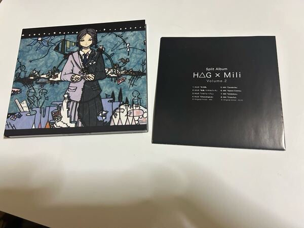 H△G × Mili split album Vol.2 CD