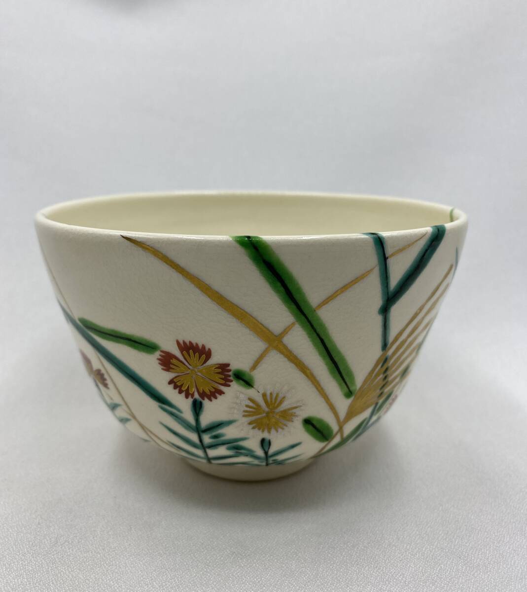 茶道具 御室窯 仁清 花籠 抹茶碗 美品 店じまいSALE中 Yahoo!オークション -「御室窯 茶碗」の落札相場・落札価格
