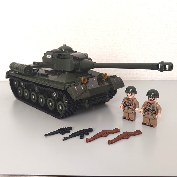【新品】ソ連軍 IS-2 重戦車 レゴ互換 ミリタリー 兵器 戦争 戦場 ソビエト連邦軍