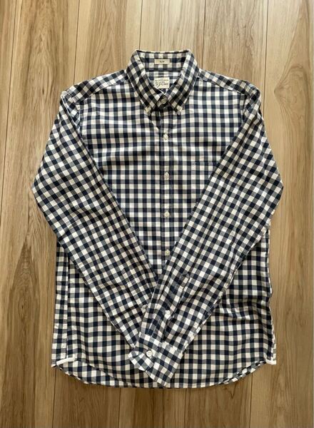 【送料無料】J CREW ジェイクルー 長袖 チェックシャツ メンズM
