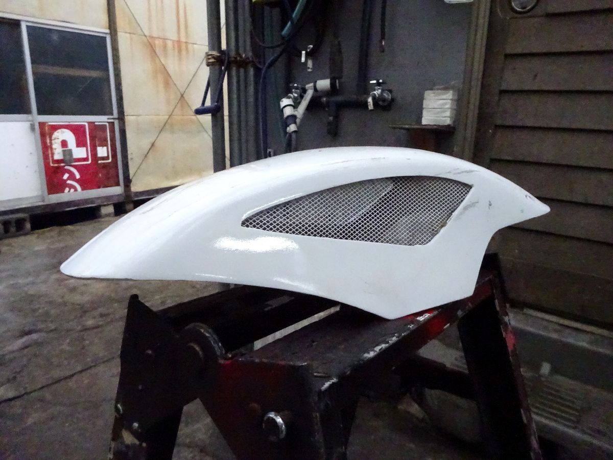 カワサキ メッシュBEET風フロントフェンダー ブラック Z750GP