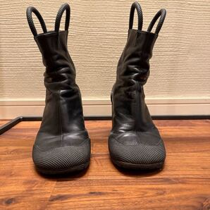Random identities ヒールブーツ WORKER BOOTS サンローラン