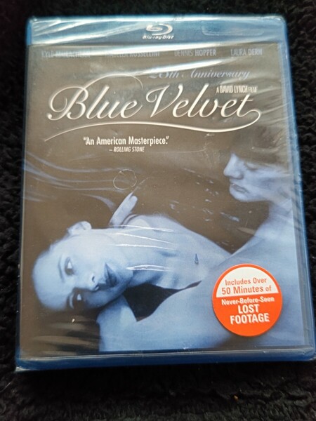 輸入盤 新品未開封 ブルーベルベット blu-ray 英語 フランス語 スペイン語 デビットリンチ