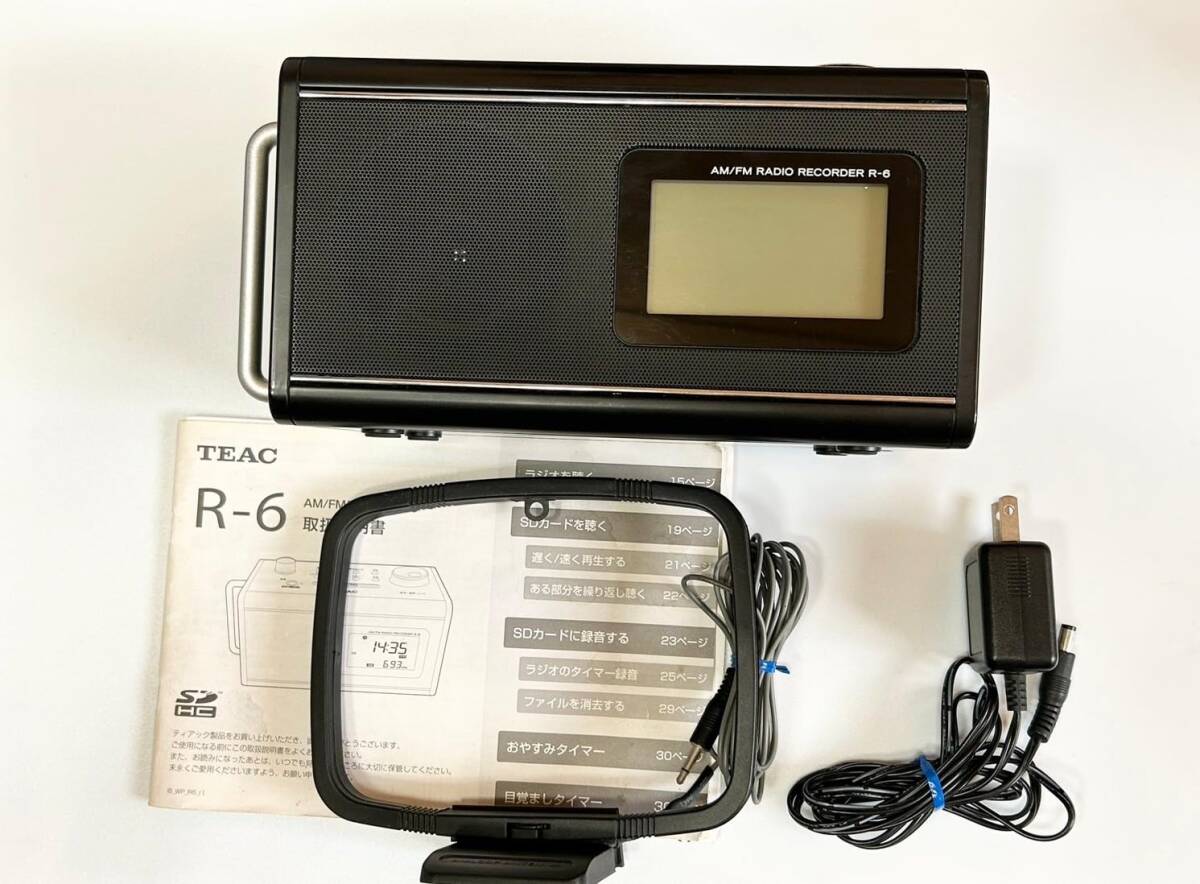 AM/FMラジオレコーダー R-6 TEAC - メルカリ