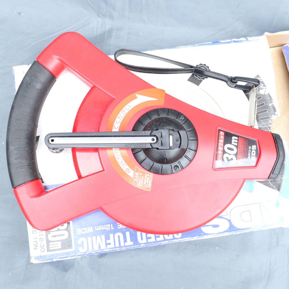 [ товары долгосрочного хранения / не использовался ] Muratec KDS скорость жесткий mik катушка SGR12-30 наматывать сяку / рулетка 30m инструмент m0303-15