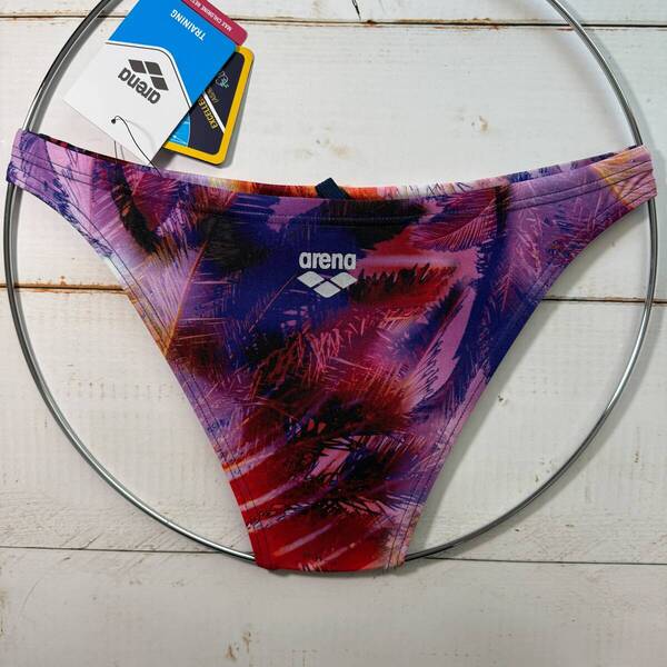 【即決】Arena アリーナ 女性用 ビーチバレー ビキニ ショーツ 水着 ブルマ Palm MIRTILLA柄 海外28 その2