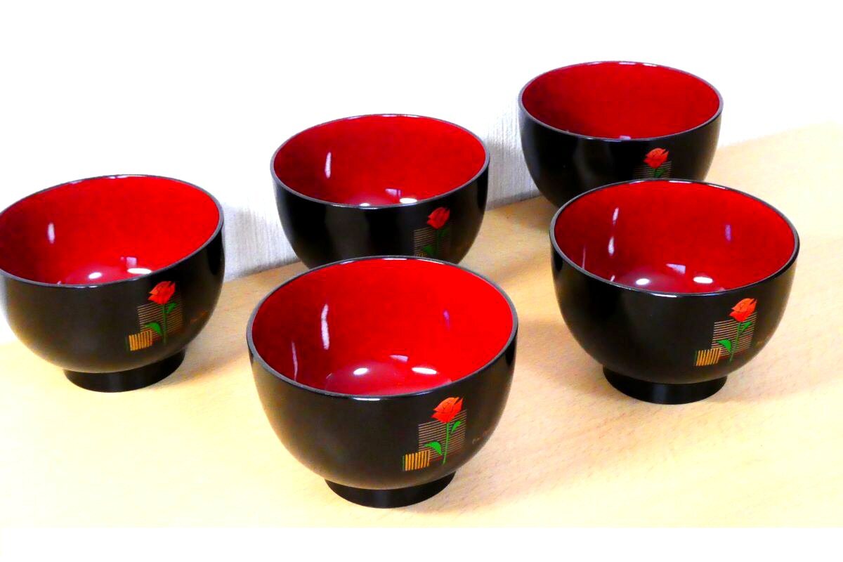 Yahoo!オークション -「汁椀 5客」(食器) (キッチン、食器)の Yahoo!オークション -「汁椀 5客」(食器) (キッチン、食器)の