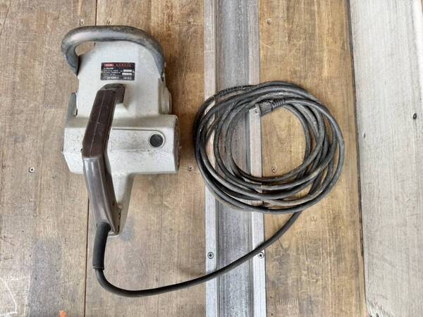 全国送料無料 動作OK 中古 RYOBI リョービ 丸太用カンナ L-450M 100V 13.5A 1200W 有効切削巾 136mm