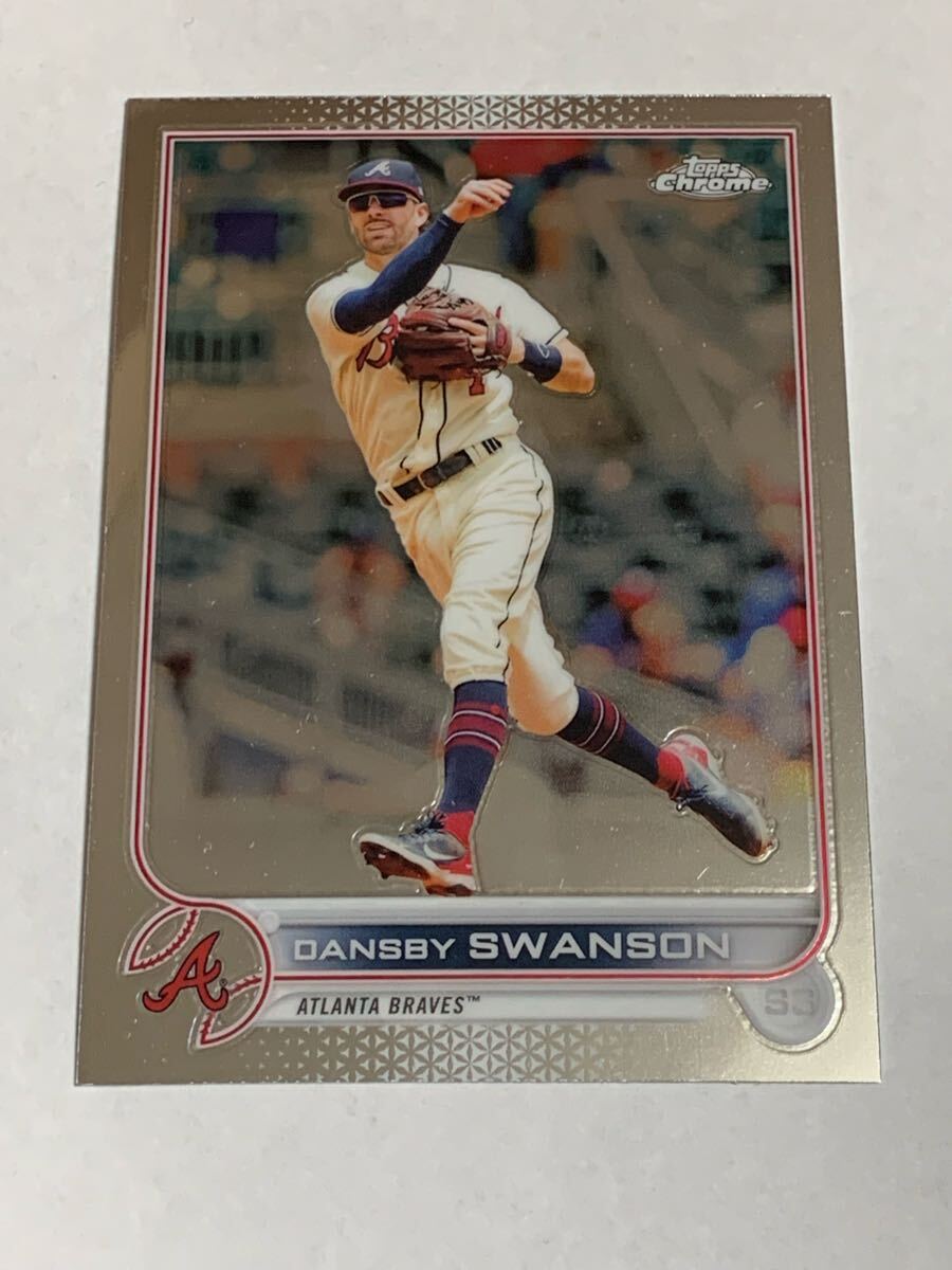 2024 Topps Chrome - Dansby Swanson #231 Aqua Refractor /199