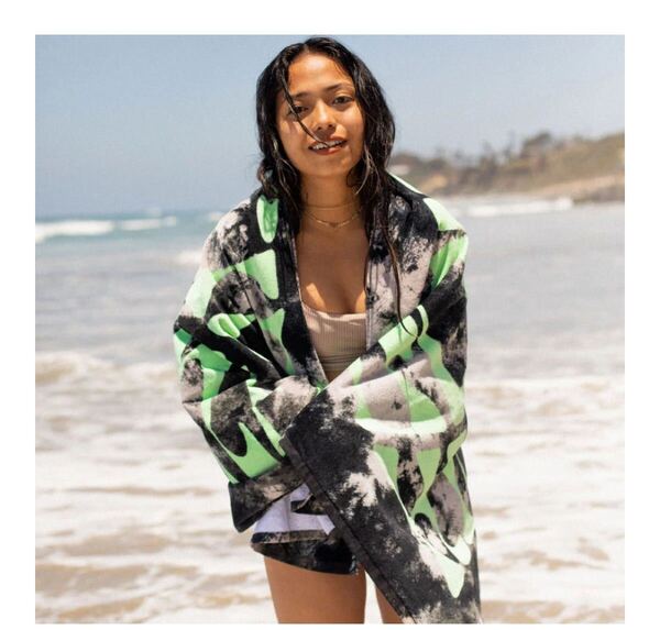 LEUS レウス サーフィン ビーチタオル BEACH ECO TOWEL HIGH TIMES