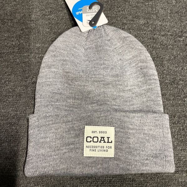 コール(COAL)(メンズ)ビーニー ニットキャップ THE UNIFORM heather grey