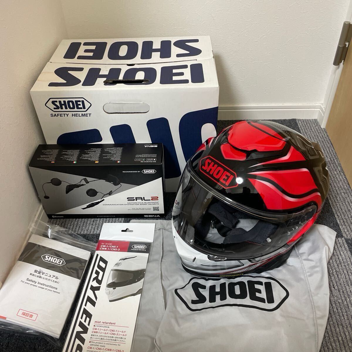 2025年最新】Yahoo!オークション -shoei gt-air2(Lサイズ)の中古