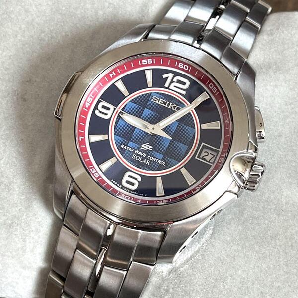 SEIKO IGNITION 佐藤琢磨モデル 3000本限定 ソーラー 電波